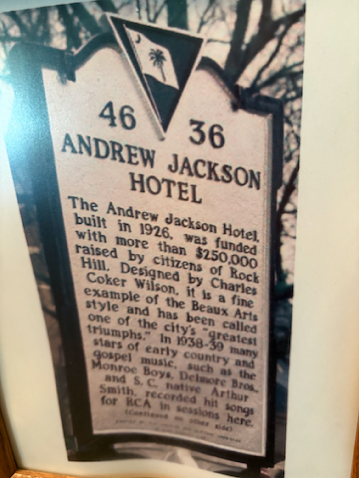 ROCK HILL Marker